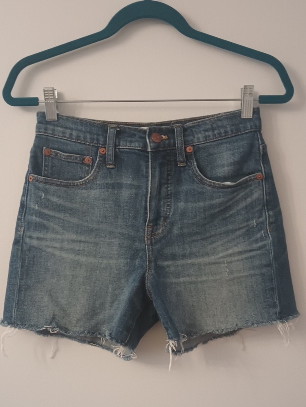 Madewell High-rise Denim Shorts 25